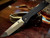 Medford 1881 Knife Works Route 66 Folding Knife Black G10 3.25" S45VN Tumbled Tanto