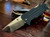 Main Street Knives Broadway Folding Knife Denim Blue G10 2.85" S45VN Tumbled Tanto