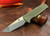 Medford 1881 Knife Works Bourbon Folding Knife OD Green G10 2.9" S45VN Tumbled Tanto