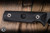 Medford 1881 Knife Works The San Fixed Blade Knife Black G10 4" Black