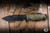 Medford 1881 Knife Works STA Sniper Fixed Blade Knife OD Green G10 4.4" Black