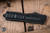 Preowned-Microtech Scarab II Gen III OTF Automatic Knife 4" Drop Point Black 1278-1T