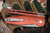 Three Rivers Manufacturing ATOM Folding Knife Autumn Orange Micarta 3.5" Drop Point Stonewash