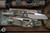 Microtech Standard Issue "MSI" Ram-LOK Manual Folding Knife Olive Camo 3.85" Apocalyptic Stonewash 210T-10APPMOC