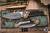 Microtech LUDT Gen III Automatic Folding Knife OD Green Aluminum 3.4" M390 Drop Point Apocalyptic Stonewash 1135-10APOD