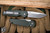 ProTech TR-3 X1 Tactical Response 3 Automatic Knife Green Fish Scale Aluminum 3.5" 154-CM Drop Point Stonewash TR-3X1SW-GREEN