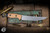 Benchmade Benchmade Meatcrafter Kitchen Cutlery Fixed Blade Knife Maple Valley Richlite/Black G10 6.14" 154 Trailing Point Stonewash 4050-02Meatcrafter Fixed Blade Knife Maple Valley Richlite 6.14" Stonewash Satin 4050-02