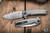 Zero Tolerance 0044 Flipper Knife Silver Titanium 3.2" S45VN Drop Point Satin 