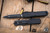 Microtech Ultratech Gen III ZBP OTF Automatic Knife Aluminum 3.5" M390 Dagger Black 1122-1T