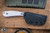 Skallywag Tactical Fireside Pro Fixed Blade Knife Freedom White G10 2.75" Black