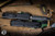 Microtech Ultratech Gen III ZBP OTF Automatic Knife Black Aluminum 3.5" M390 Dagger Full Serrated Black 1122-3T