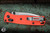 Preowned-Benchmade Limited Mini Bugout AXIS Lock Knife Mesa Red 2.8" Satin Drop-Point  533-04