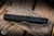 Preowned-Microtech UTX-85 II Stepside OTF Automatic Knife Black 3" Dagger Stonewash 232II-10S