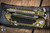 Microtech LUDT Automatic Folding Knife OD Green Aluminum/Traction Tape Inlay 3.4" M390 Tanto Stonewash Serrated 1136-11OD