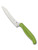 Spyderco Z-Cut Pointed Tip Fixed Blade Kitchen Knife Green Polypropylene 4.2" BD1N Sheepsfoot Satin