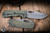 McNees Knives Dixon Folding Knife Green Titanium 3.75" MagnaCut Stonewash