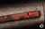 Nottingham Tactical TiButton Titanium Pen Full Carved Black/Orange Distressed Cerakote 5" Parker RHSL