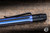 Nottingham Tactical TiButton Titanium Pen Flute x Dots Black/Blurple 5" Parker RHSL