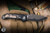 Microtech Marfione Select LUDT Gen III Automatic Folding Knife Bronze Accents 3.4" Blued Baker Forge CopperMai Damascus 1135-16MS1-3