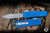NEW-Guardian Tactical RECON-035 G2 OTF Automatic Knife Blue 3.3" MagnaCut Drop Point Stonewash 94511-G2
