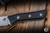 Microtech Boning Kitchen Cutlery Knife Black G10 6.1" M390 Stonewash 3100-10BK