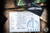 Preowned-Skiff Blades Fugitive Titanium Framelock Blue Accents 3.25" Hand Rubbed