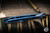 Preowned-Grimsmo Rask Titanium Streamline Blue 3.5" RWL-34 Stonewash