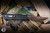 Microtech Marfione Select Ultratech Gen III ZBP OTF Automatic Knife 3.5" Hellhound Blued Baker Forge CopperMai Damascus 1119-16MS3-3