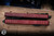 Microtech Dirac Delta OTF Automatic Knife Aluminum 3.75" M390 Dagger Weathered Red 227-1WCM