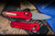 August 26th Drop-Benchmade Lowden Folding Knife Phoenix Red Aluminum 2.79" Spear Point Cerakote 491GY-01