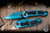 Heretic Knives "Wraith" V4 Automatic Cell-Shaded Turquoise