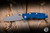 Rick Hinderer Knives Eklipse Folding Knife Skinny Slicer Tri-Way Blue-Black G10 3.5″ MagnaCut Working Finish
