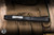 Kershaw LiveWire OTF Automatic Knife Black Carbon Fiber 3.36" Spearpoint Damascus 9000CFDAM