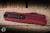 Microtech Cypher II OTF Automatic Knife Merlot Red 3.5" Wharncliffe Black Serrated 1241-2MR