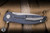 Shirogorov Knives Neon Folding Knife Purple E-Kamo Titanium 3.25" Elmax Stonewash
