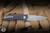 Shirogorov Knives Neon Folding Knife Purple E-Kamo Titanium 3.25" Elmax Stonewash