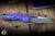 Microtech Standard Issue "MSI" Ram-LOK Manual Folding Knife Purple Frag 3.75" M390 Apocalyptic Stonewash 210-10APFRPU