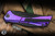 Poikilo Blade Anolis Folding Knife Purple Titanium 3.8" Tanto Stonewash