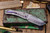 Preowned-Medford Slim Midi Folding Knife "Hammered" Sculpted Titanium 3.25" Tumbled Tanto