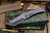 Preowned-Medford Slim Midi Folding Knife "Hammered" Sculpted Titanium 3.25" Tumbled Tanto