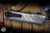 Chaves Knives Dissident OTF Knife Crosshatch Road Rash Aluminum 3.7" S35VN Drop Point Stonewash