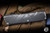 Chaves Knives Dissident OTF Knife Crosshatch Road Rash Aluminum 3.7" S35VN Drop Point Stonewash