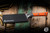 Microtech Santoku Kitchen Cutlery Knife Ember G10 4.2" M390 Stonewash 3300B-10EM