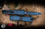 Microtech Ultratech Gen III ZBP OTF Automatic Knife Weathered Blue 3.5" M390 Dagger 1122-1WBL