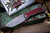 Preowned-Mcnees Knives Mac 2 Atomic Bronze Titanium Red G10 Inlay 3.5" MagnaCut Stonewash