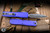 Microtech Ultratech Gen IV OTF Automatic Knife Purple 3.5" M390 Dagger Apocalyptic 11224-10APPU