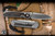 Left Hand-Chris Reeve Knives Small Sebenza 31 Folding Knife Glass Blasted Titanium, Bog Oak Inlay 3" MagnaCut Insingo Stonewash S31-1125