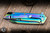 Kershaw Misdirect Flipper Knife Polished Rainbow Steel 3" 4Cr14 Reverse Tanto 1365RBW