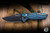 ProTech Custom SBR Automatic Knife Starry Night G-Carta 2.6" S35VN DLC Black