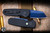 ProTech Runt 5 Automatic Folding Knife Black Aluminum 1.9" 20CV Reverse Tanto Sapphire Blue R5203-SB